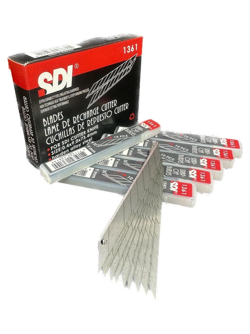 SDI 30 Derece Açılı Dar Maket Bıçağı Yedeği 100'lu