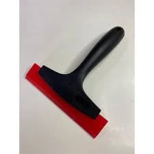 Profesyonel Su Süpürücü Çek Çek (Kırmızı - Siyah))